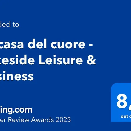 La Casa Del Cuore - Lakeside Leisure&business Apartamento